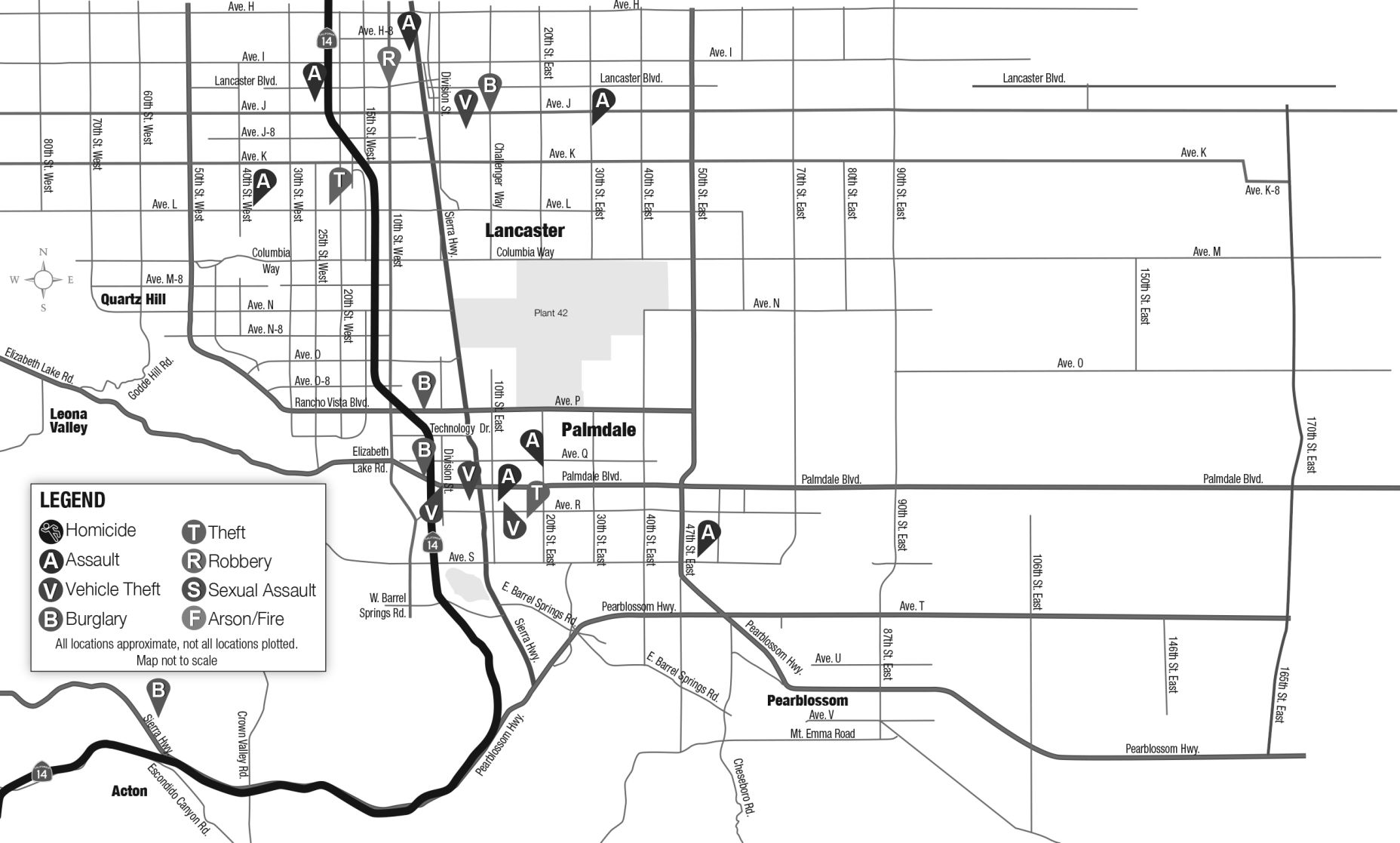 Antelope Valley crime blotter, May 24, 2020